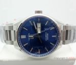 Swiss Replica Tag Heuer Carrera Calibre 5 Stainless Steel Blue Dial Watch